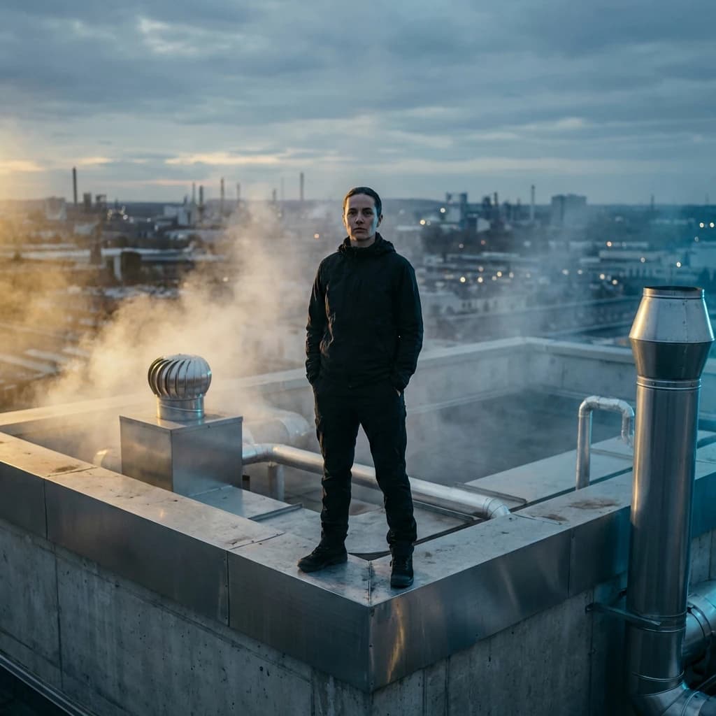 Character pose and setting